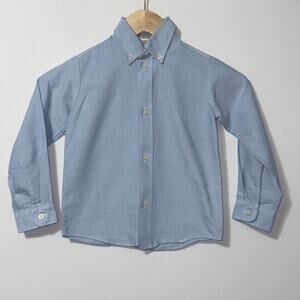 George Blue Button-Down Shirt boys size 5T